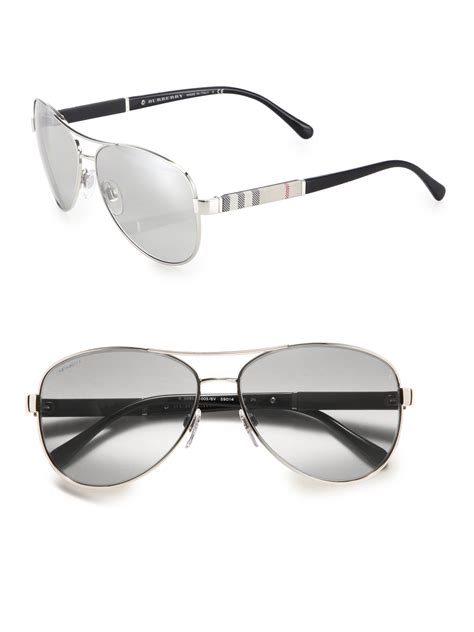 men's burberry aviator sunglasses|Burberry 59mm aviator sunglasses.